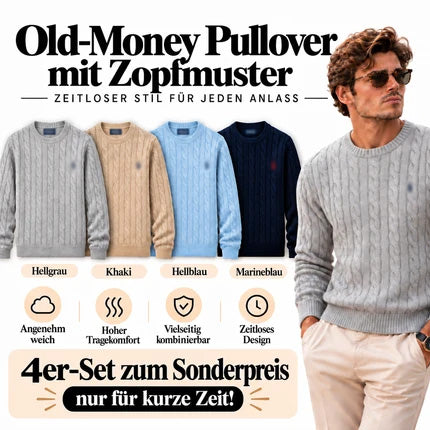 🔥 2026 Stylischer Zopfmuster-Pullover – Jetzt zum Top-Preis sichern!🏇