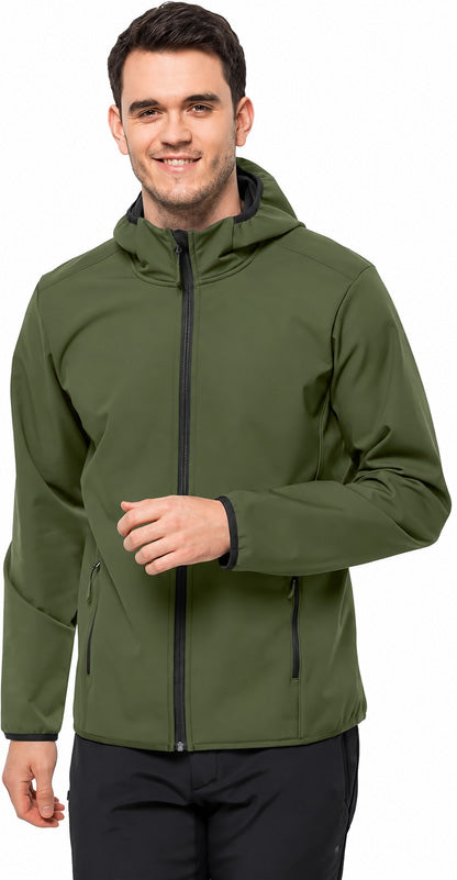 Tagesangebot – Klassische Softshell-Kapuzenjacke für Herren.